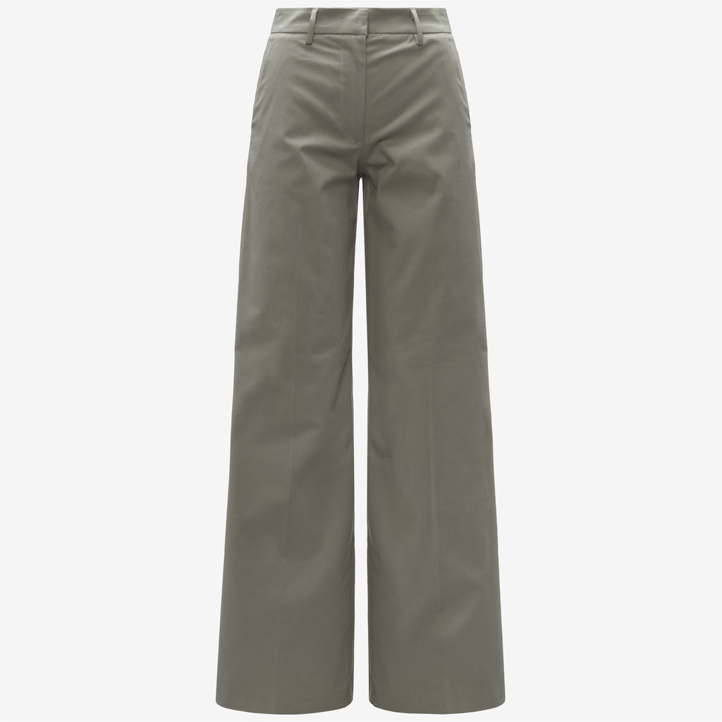 Pants_WOMAN_TYANNE TWILL TECH PEACH_Chino_Green Oak - Commercial 1