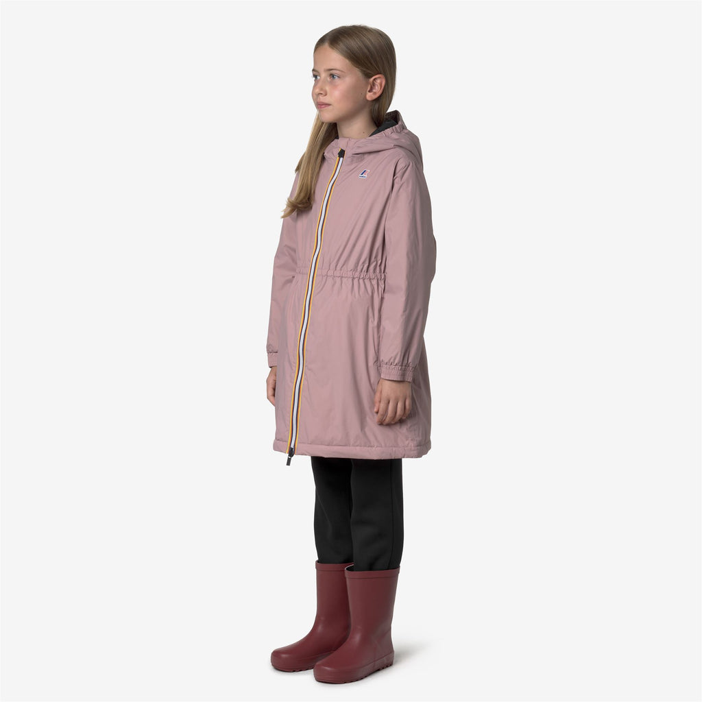 Jackets_GIRL_P. LE VRAI 4.0 DELIA WARM_3/4 Length_Rose Pinkish - Commercial 5