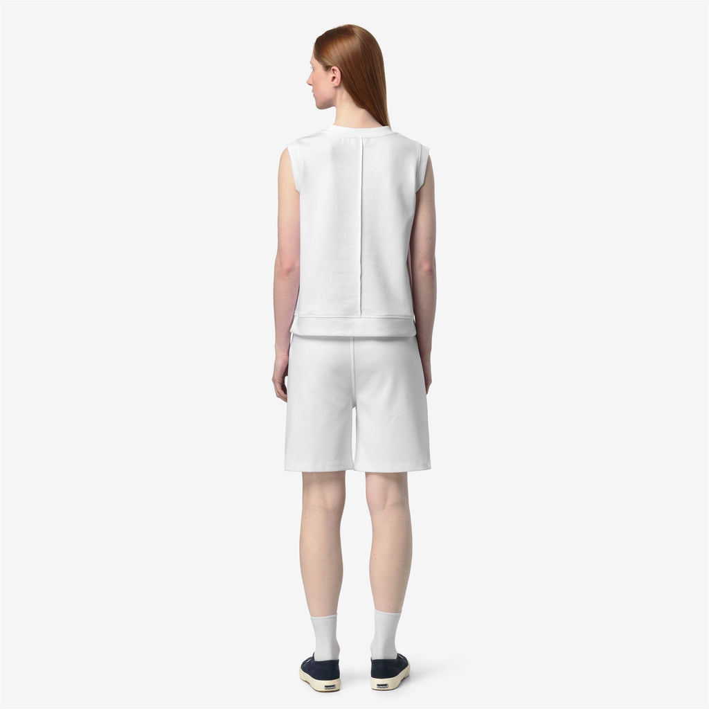 T-Shirts & Top_Woman_LONJELLE INTERLOCK_T-Shirt_White - White - Commercial 6