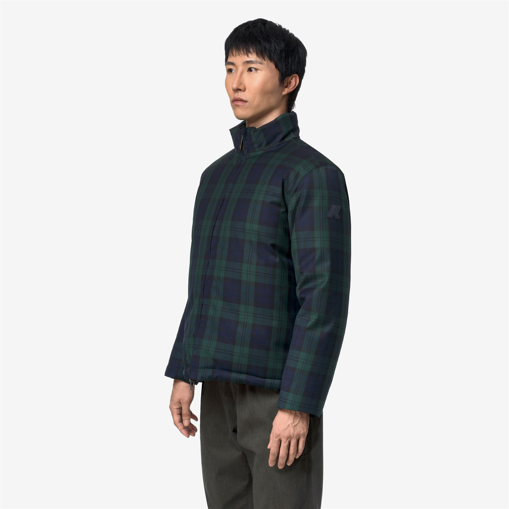 Jackets_Man_ARTUR TECH WOOL 3L DOUBLE_Short_TARTAN BLUE - Commercial 5