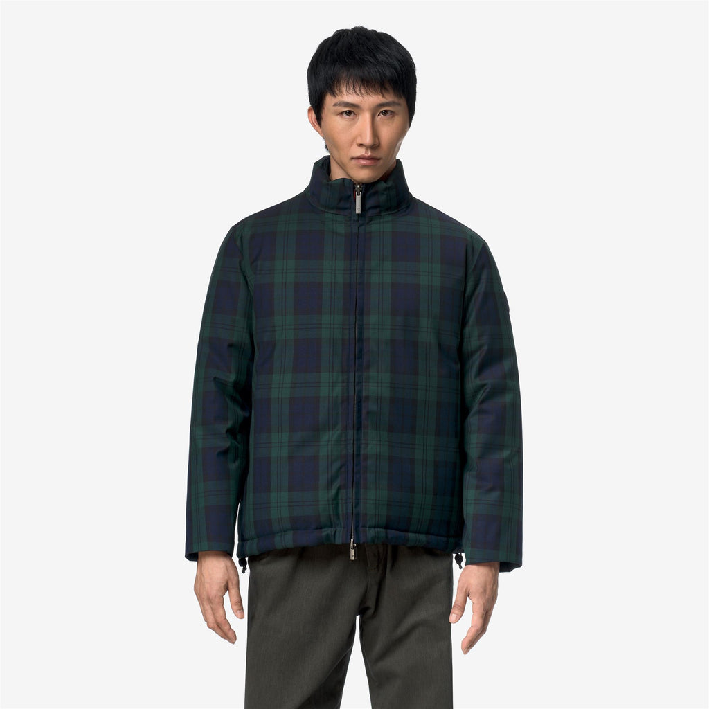 Jackets_Man_ARTUR TECH WOOL 3L DOUBLE_Short_TARTAN BLUE - Commercial 4