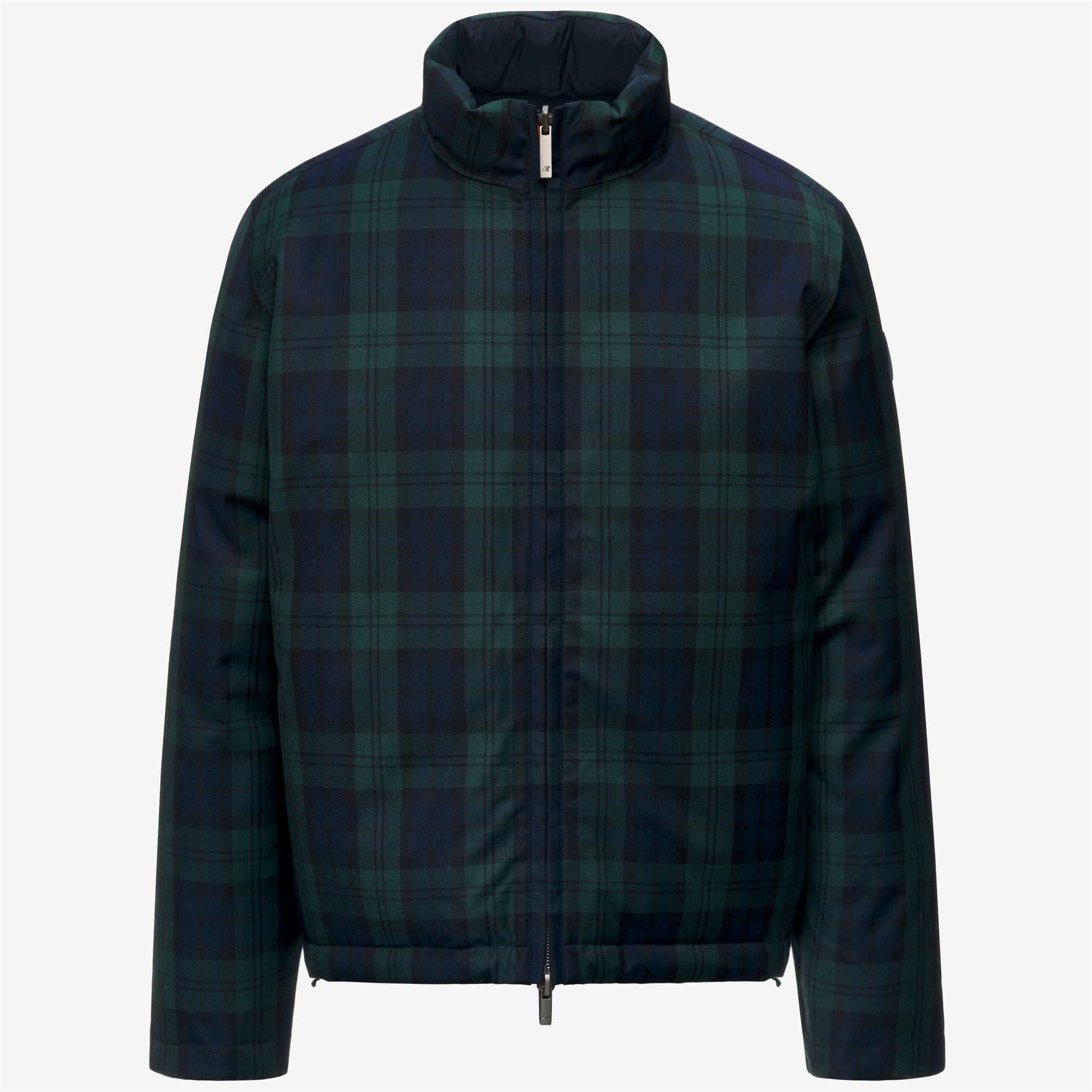 Jackets_Man_ARTUR TECH WOOL 3L DOUBLE_Short_TARTAN BLUE - Commercial 1