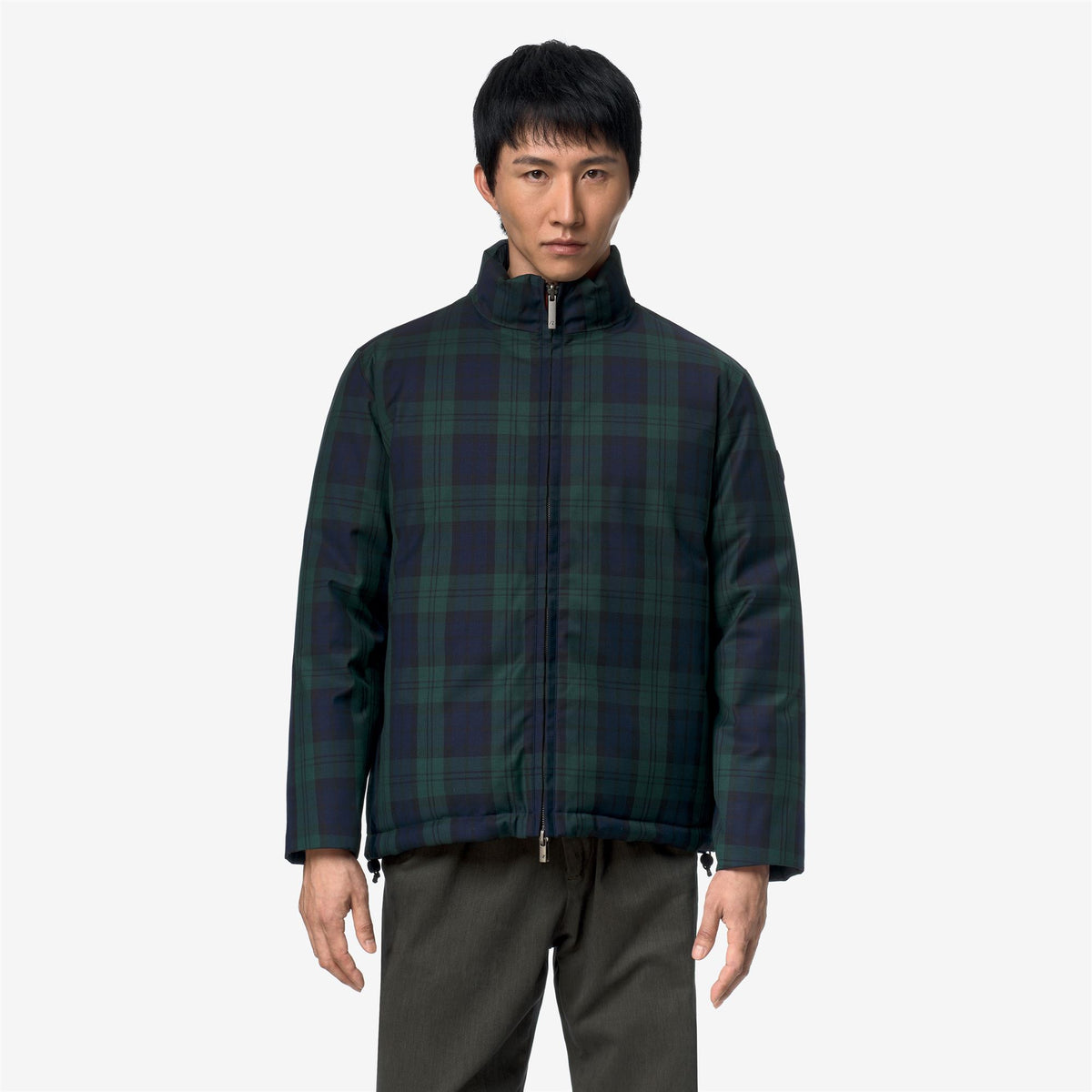 Jackets_Man_ARTUR TECH WOOL 3L DOUBLE_Short_TARTAN BLUE - Commercial 4