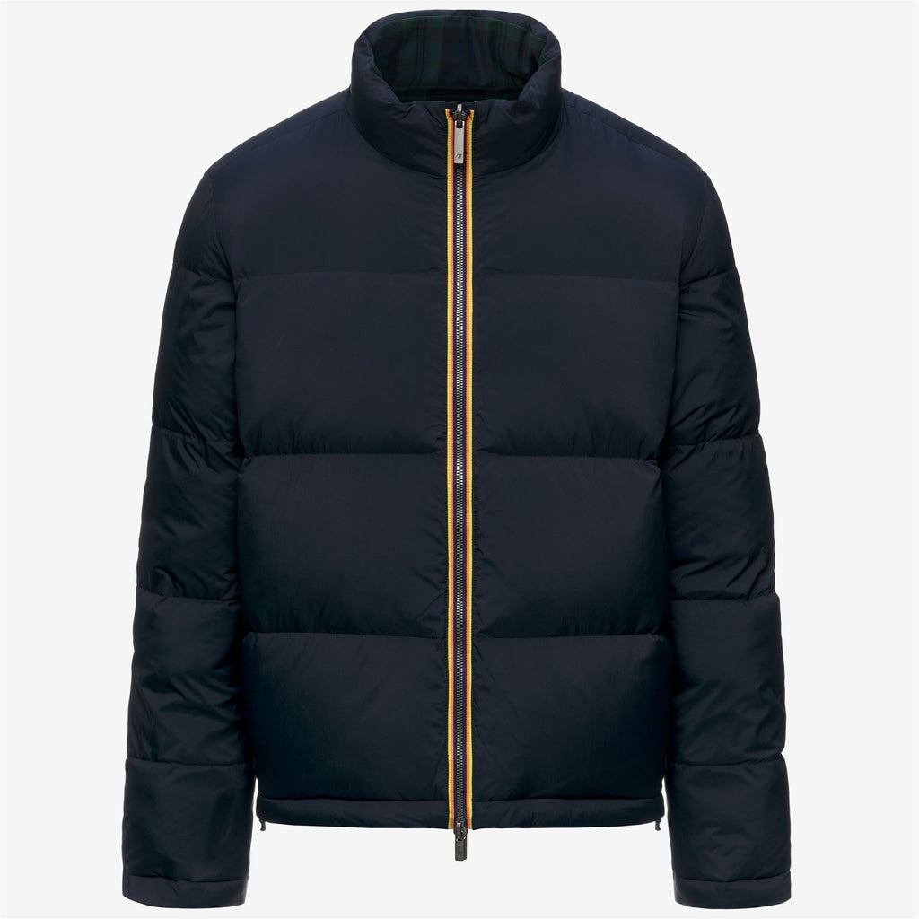 Jackets_Man_ARTUR TECH WOOL 3L DOUBLE_Short_TARTAN BLUE - Commercial 2