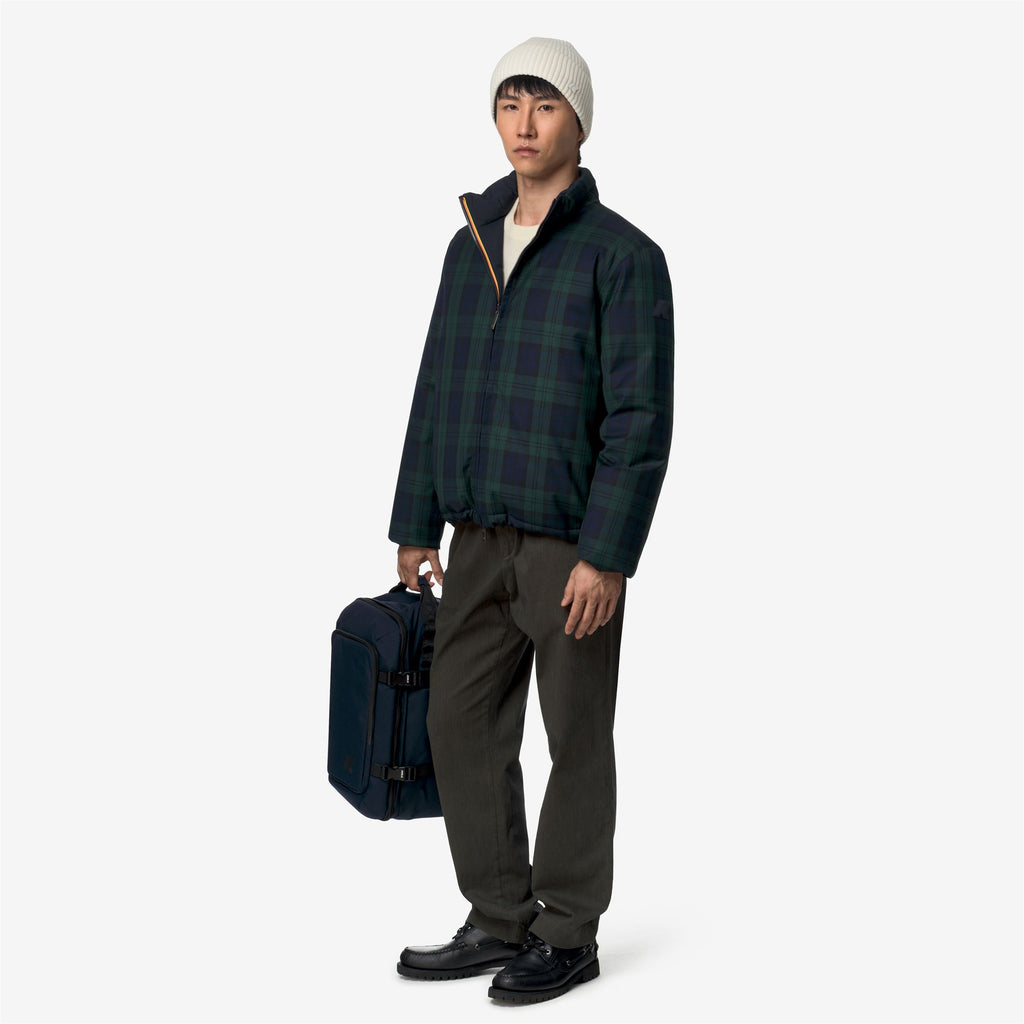 Jackets_Man_ARTUR TECH WOOL 3L DOUBLE_Short_TARTAN BLUE - Commercial 7