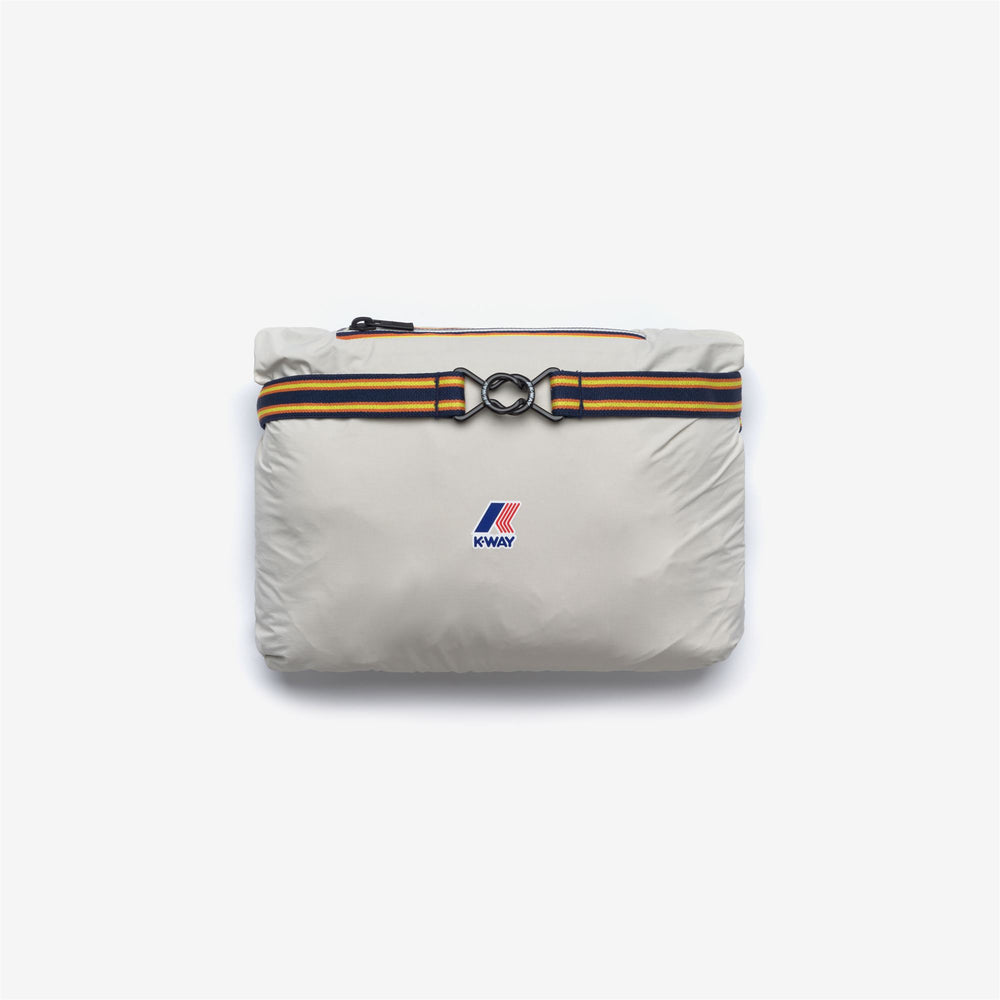 Beige women's Short Waterproof Jacket with PrimaLoft Insulation 02