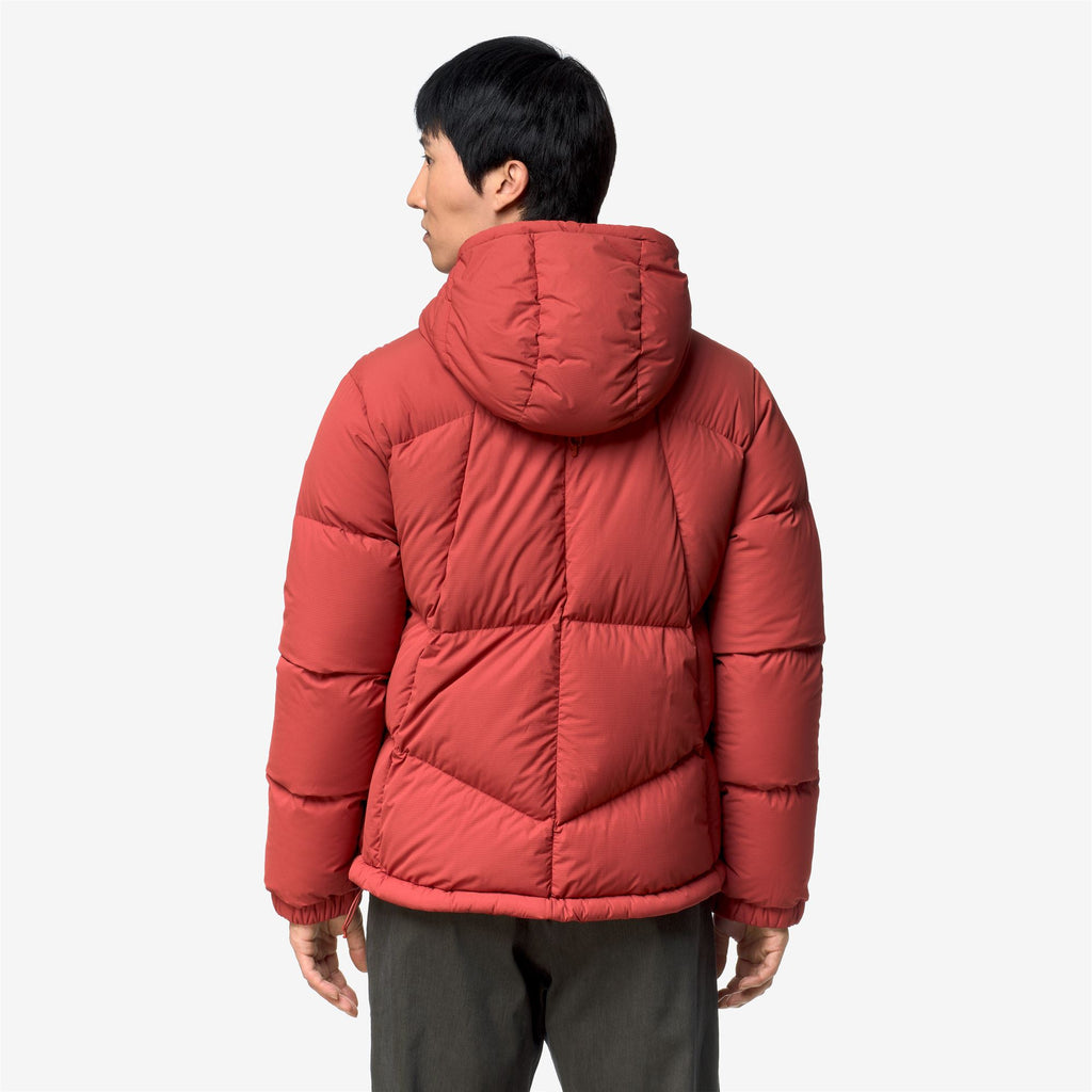 Jackets_Man_QUILL FANCY NYLON_Short_Red Dk Chili - Commercial 6
