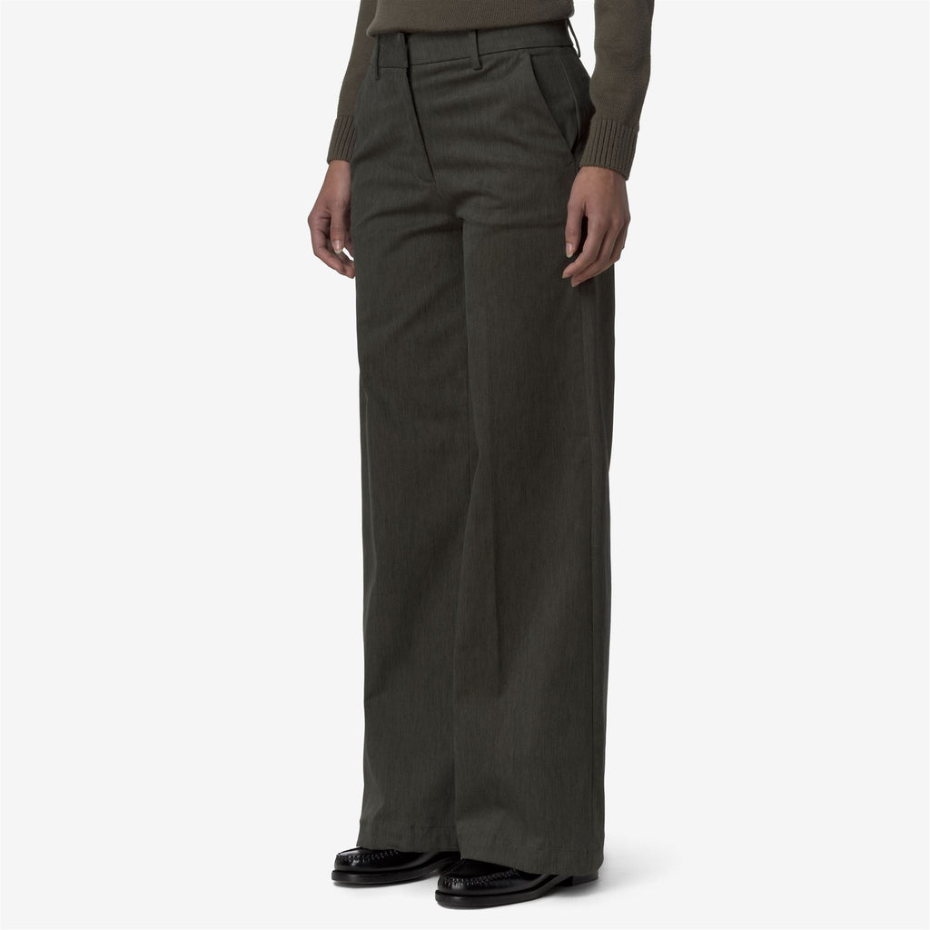 Pants_WOMAN_TYANNE DENIM-LIKE_Chino_GREEN BLACKISH - DENIM - Commercial 5