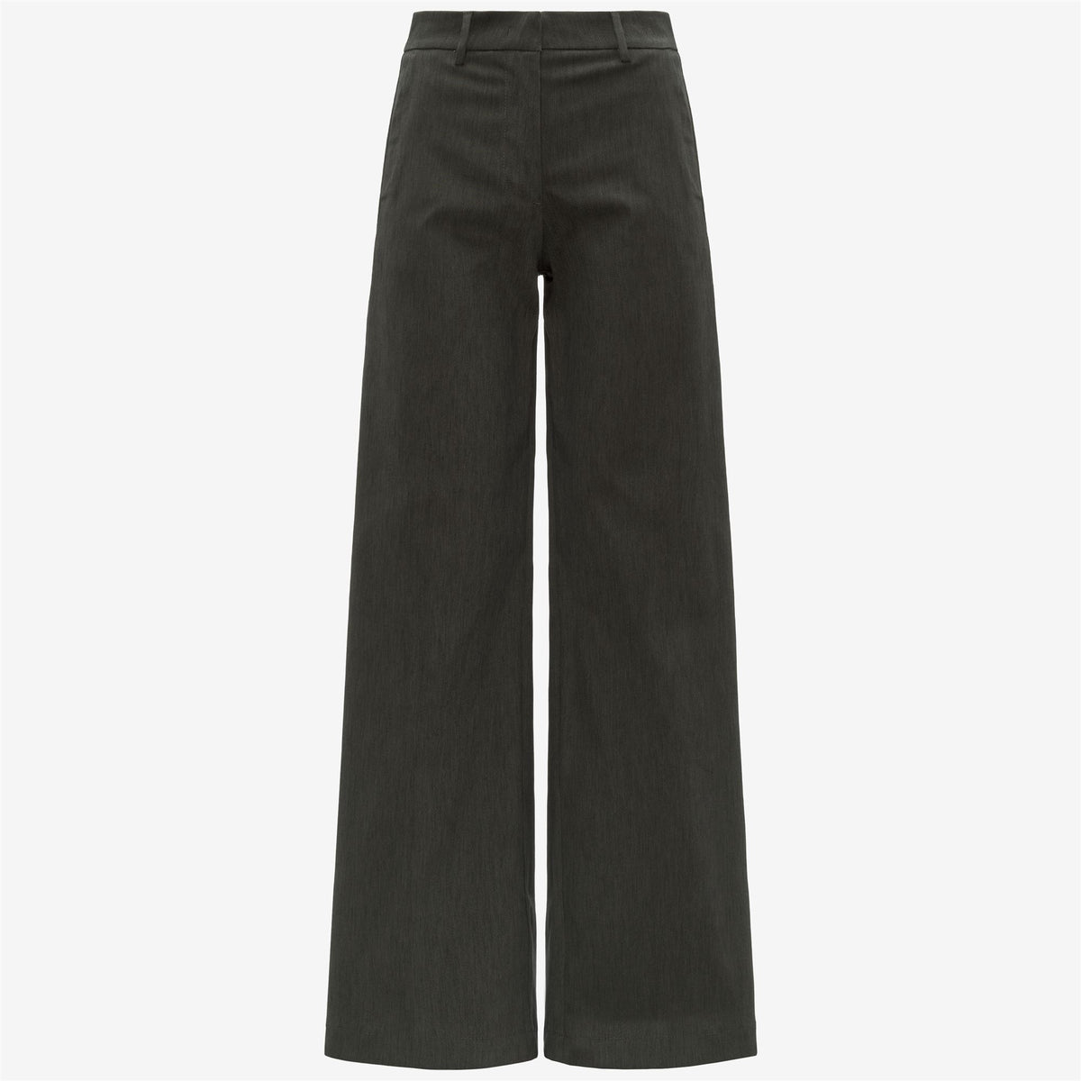 Pants_WOMAN_TYANNE DENIM-LIKE_Chino_GREEN BLACKISH - DENIM - Commercial 1