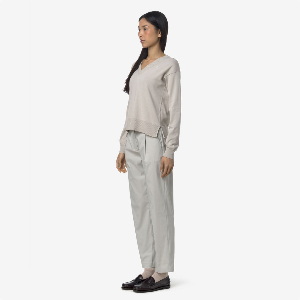 Pants_WOMAN_EYRE TWILL TECH_Chino_BEIGE LT - Commercial 5