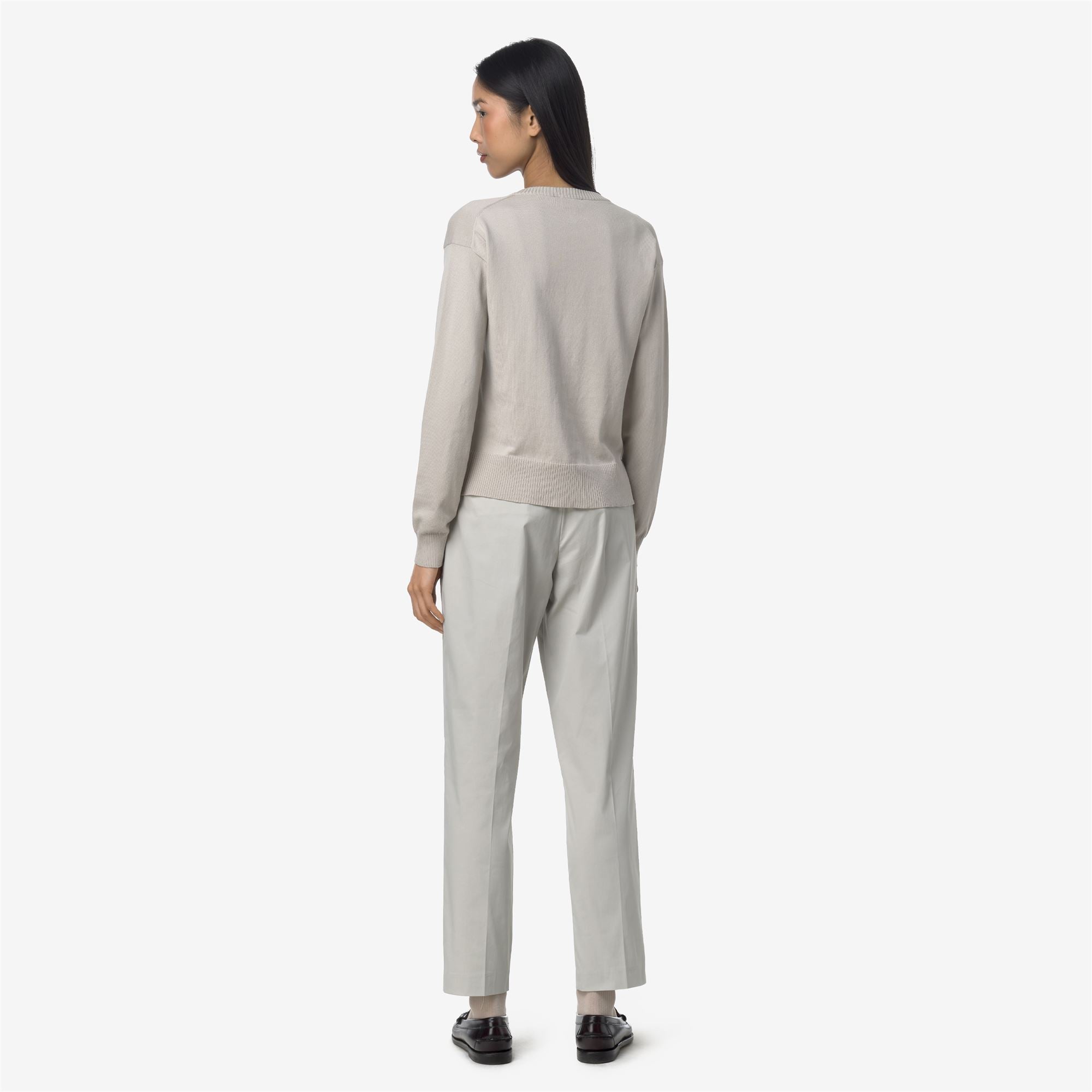 Pants_WOMAN_EYRE TWILL TECH_Chino_BEIGE LT - Commercial 6