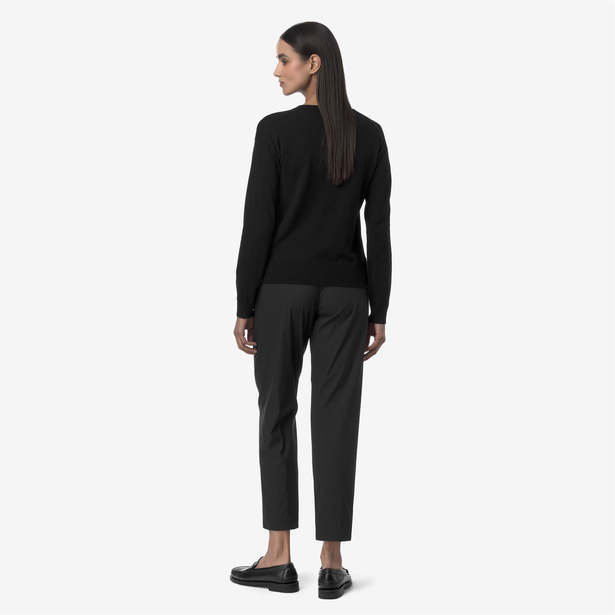 Pants_WOMAN_EYRE TWILL TECH_Chino_Black Pure - Commercial 6