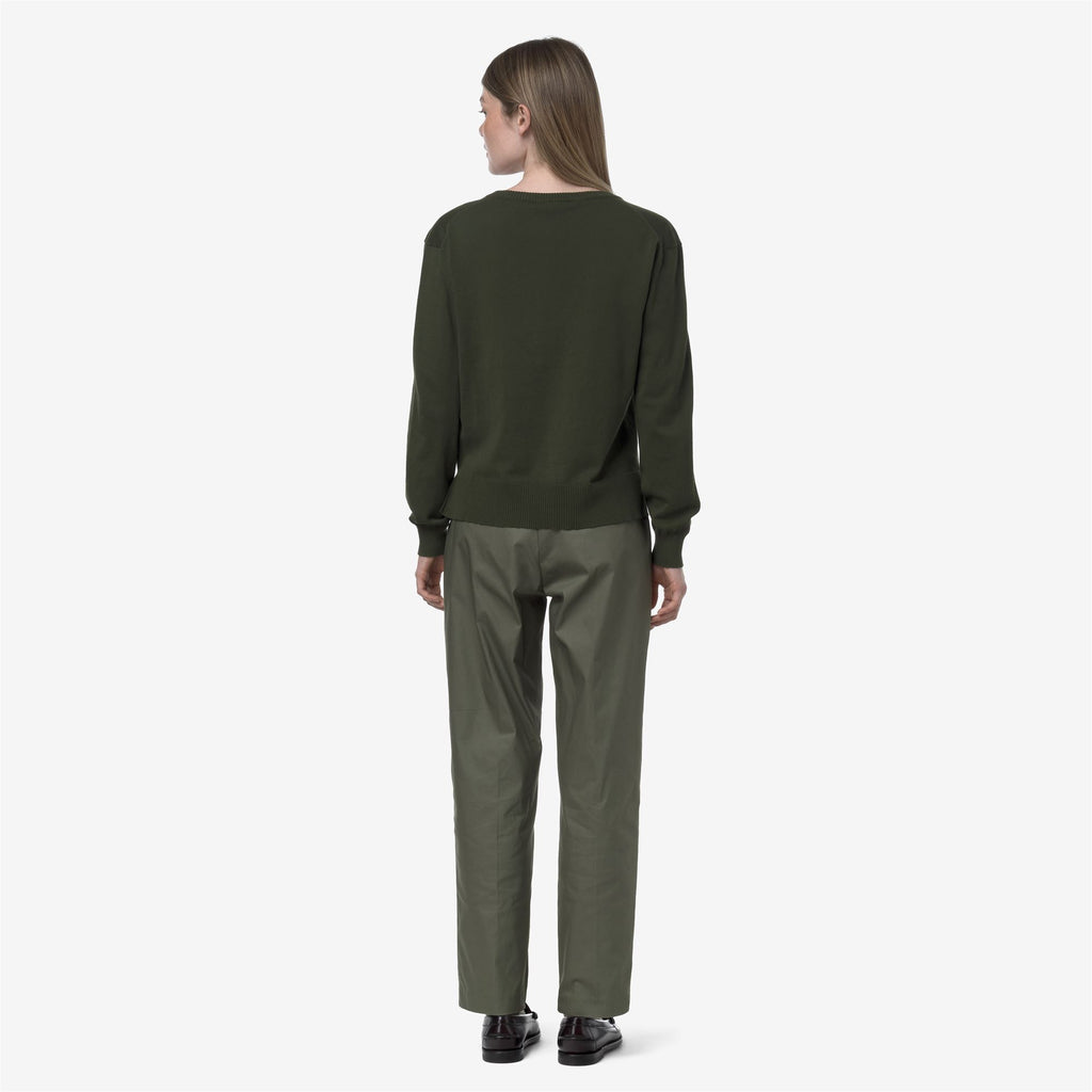 Pants_WOMAN_EYRE TWILL TECH_Chino_Green Lichen - Commercial 6