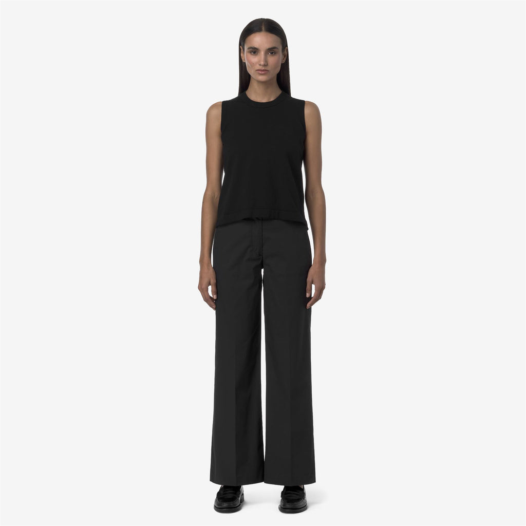 Pants_WOMAN_TYA TWILL TECH_Chino_Black Pure - Commercial 4