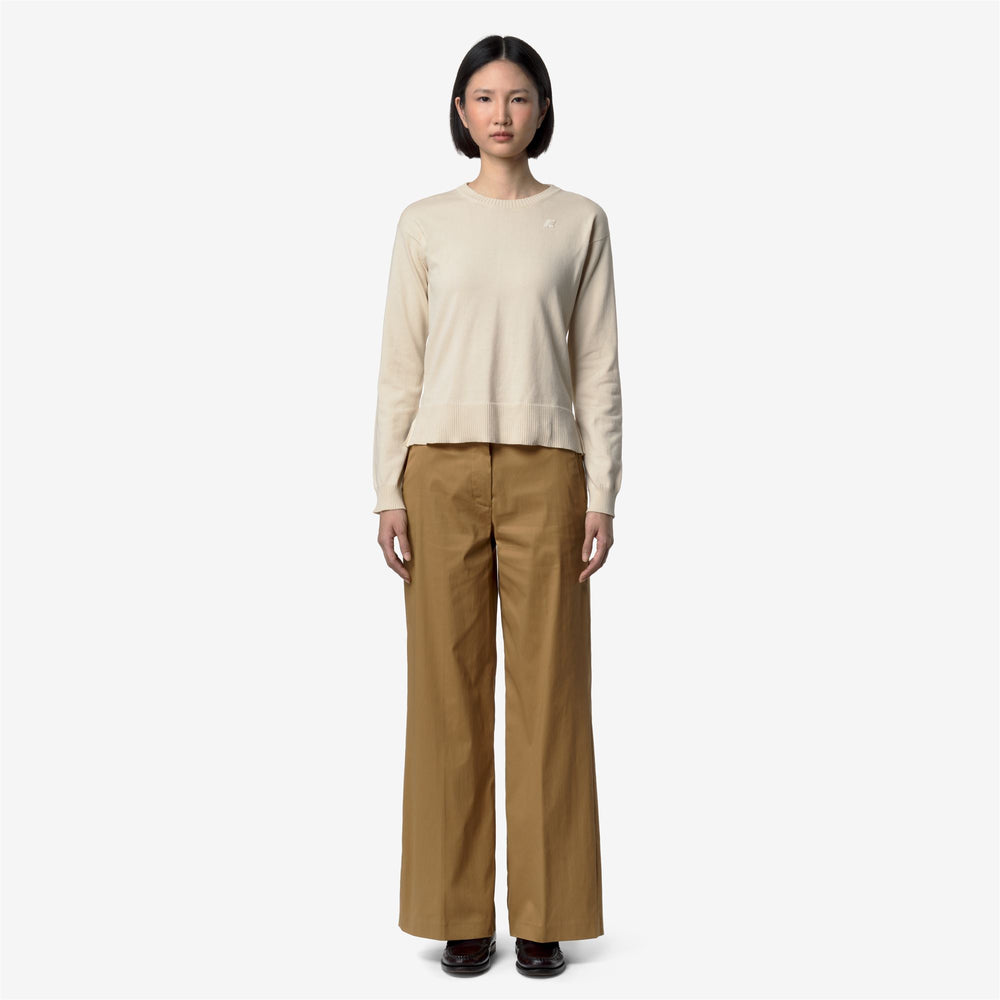 TYA TWILL TECH - Pants - CHINO - Woman - BROWN BISTRE 02