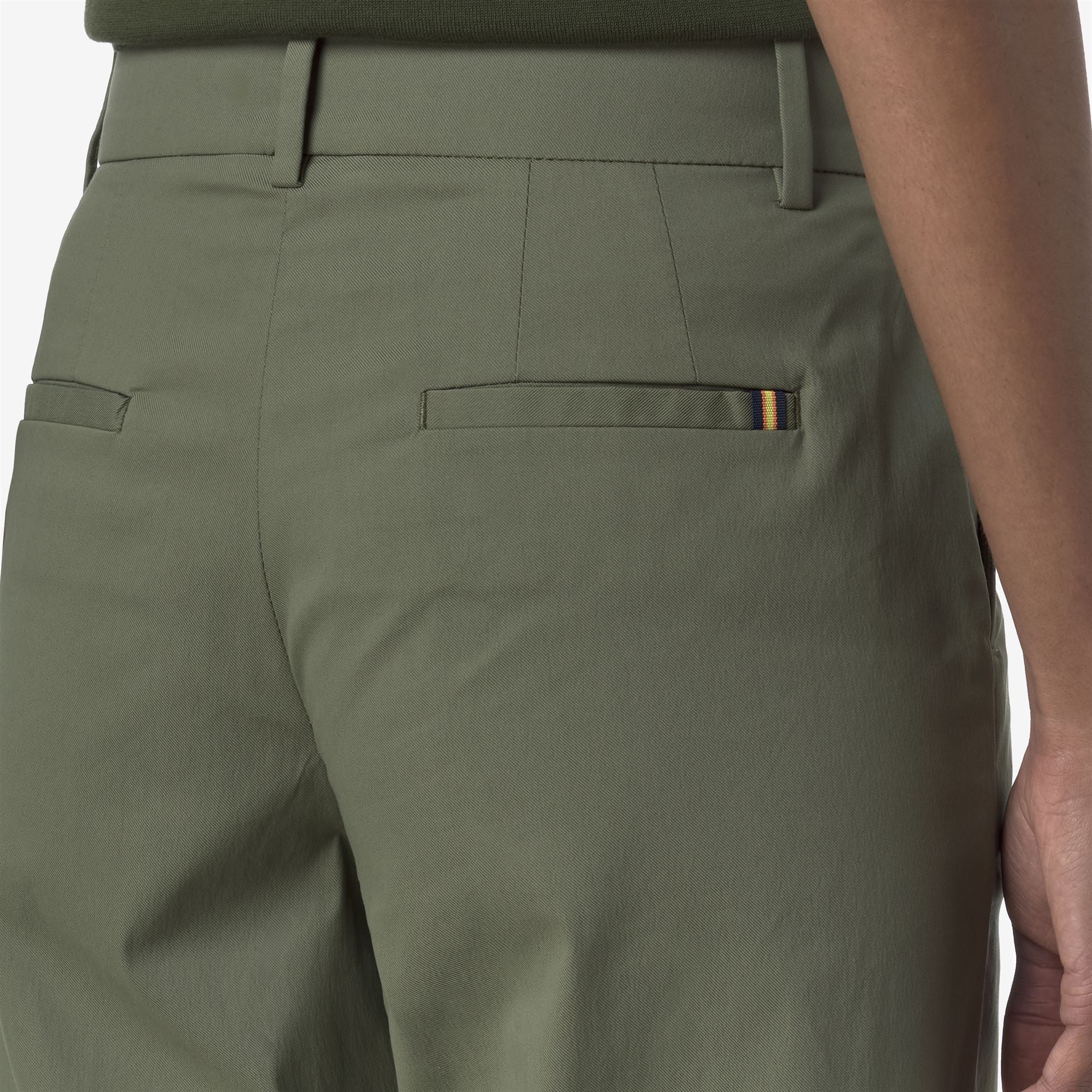 Pants_WOMAN_TYA TWILL TECH_Chino_Green Lichen - Commercial 7