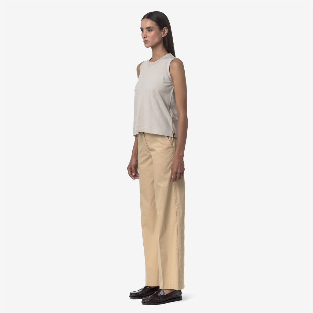 Pants_WOMAN_TYA TWILL TECH_Chino_Beige Rope - Commercial 5