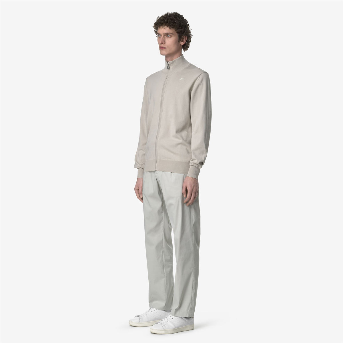 Pants_MAN_RALPH TWILL TECH_Chino_BEIGE LT - Commercial 5