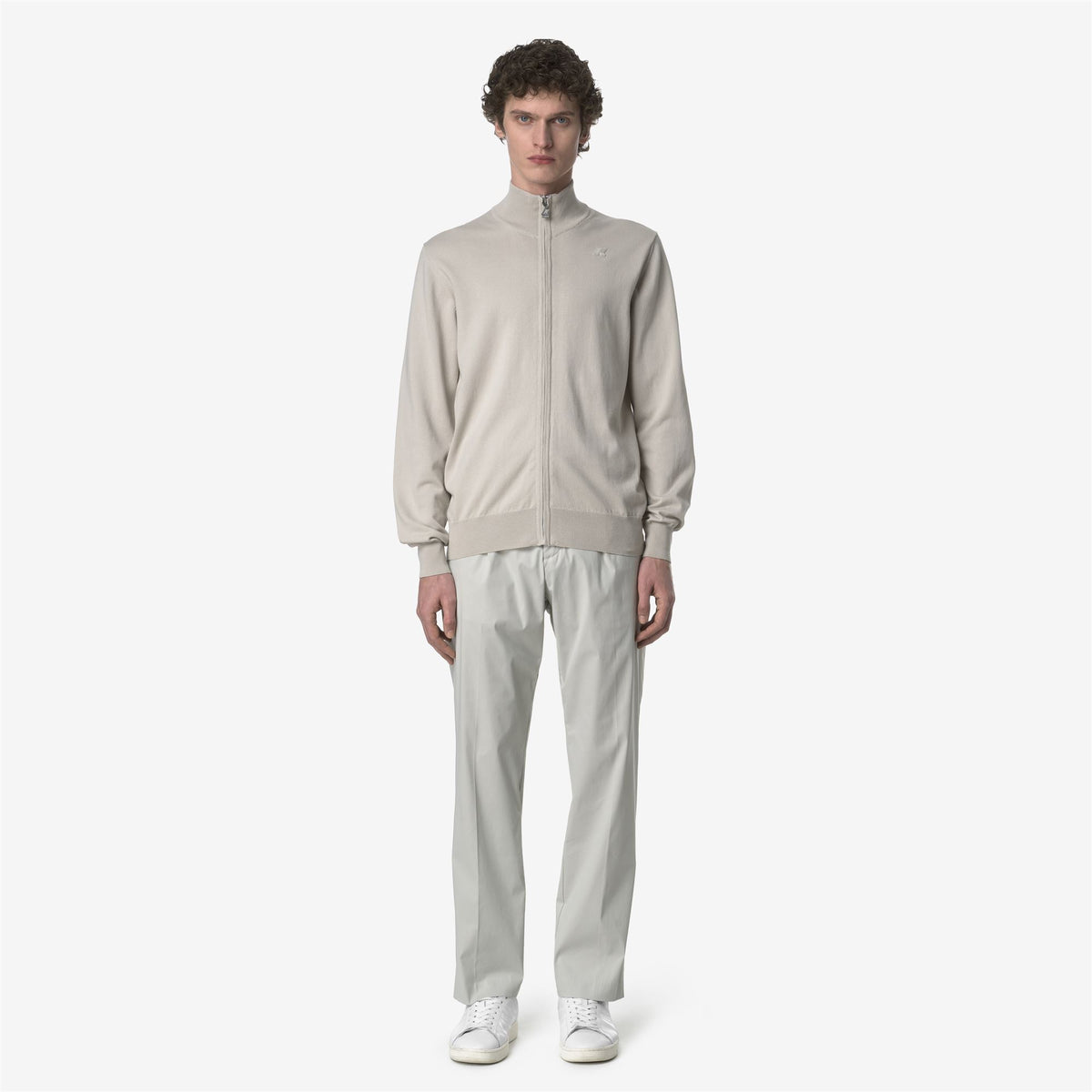 Pants_MAN_RALPH TWILL TECH_Chino_BEIGE LT - Commercial 4