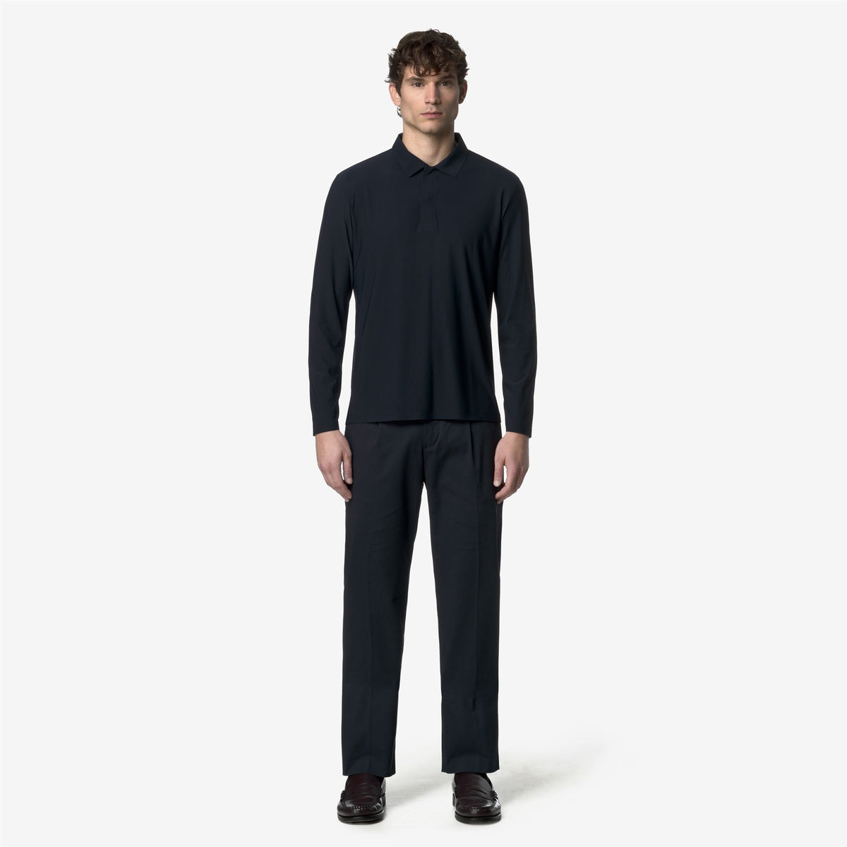 Pants_MAN_RALPH TWILL TECH_Chino_Blue Depth - Commercial 4