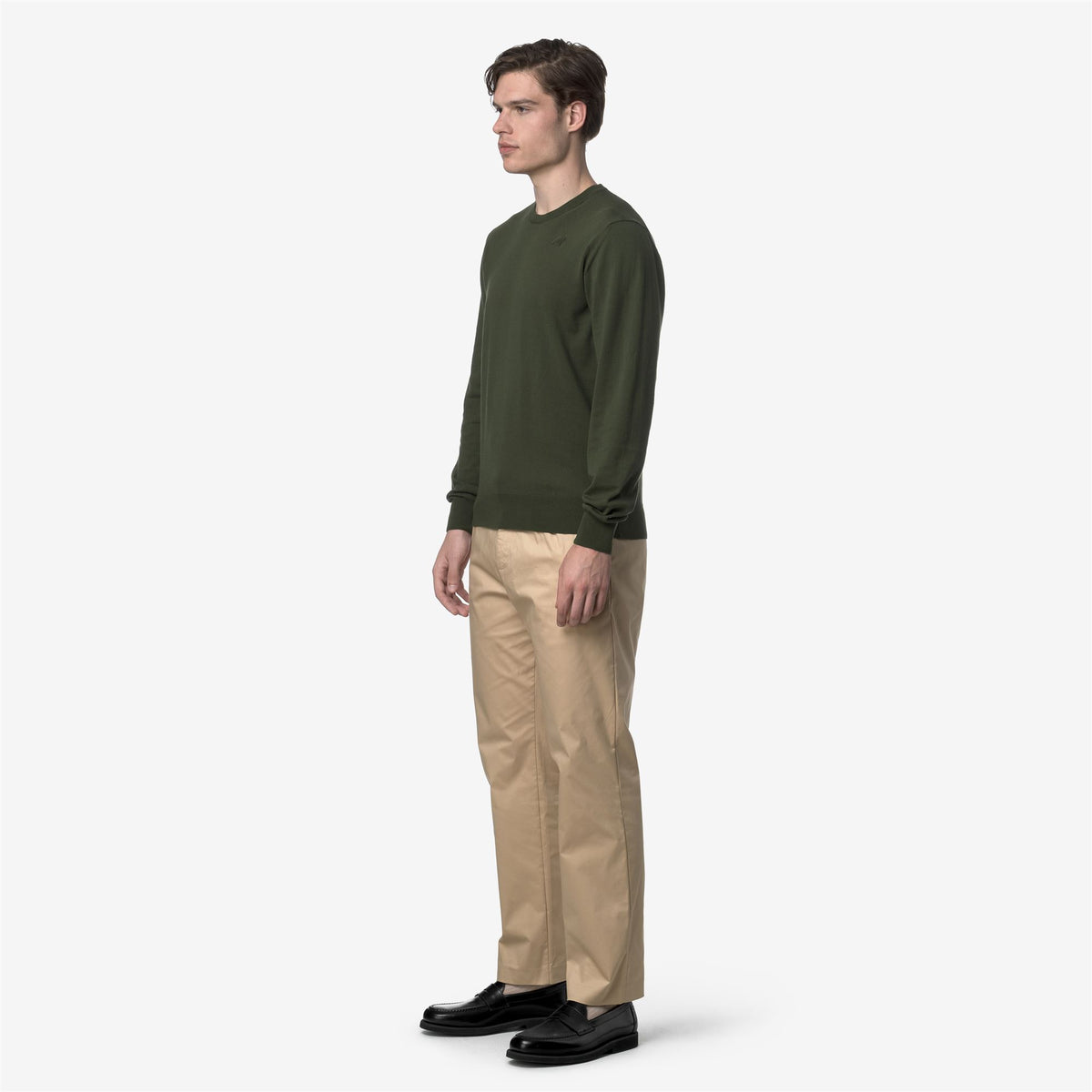 Pants_MAN_RALPH TWILL TECH_Chino_Beige Rope - Commercial 5