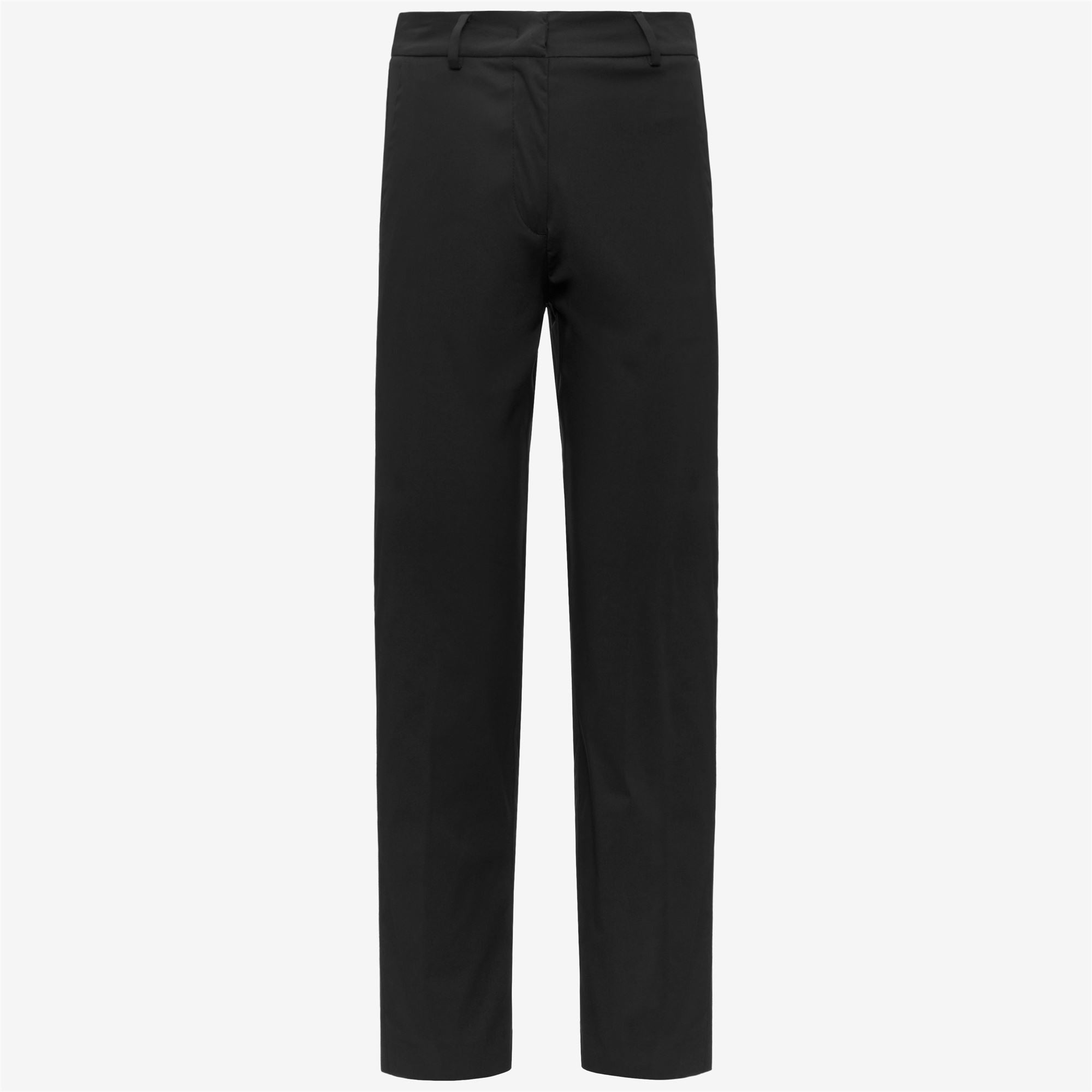 Pants_Woman_BELLE TWILL TECH_Chino_Black Pure - Black Pure - Commercial 1