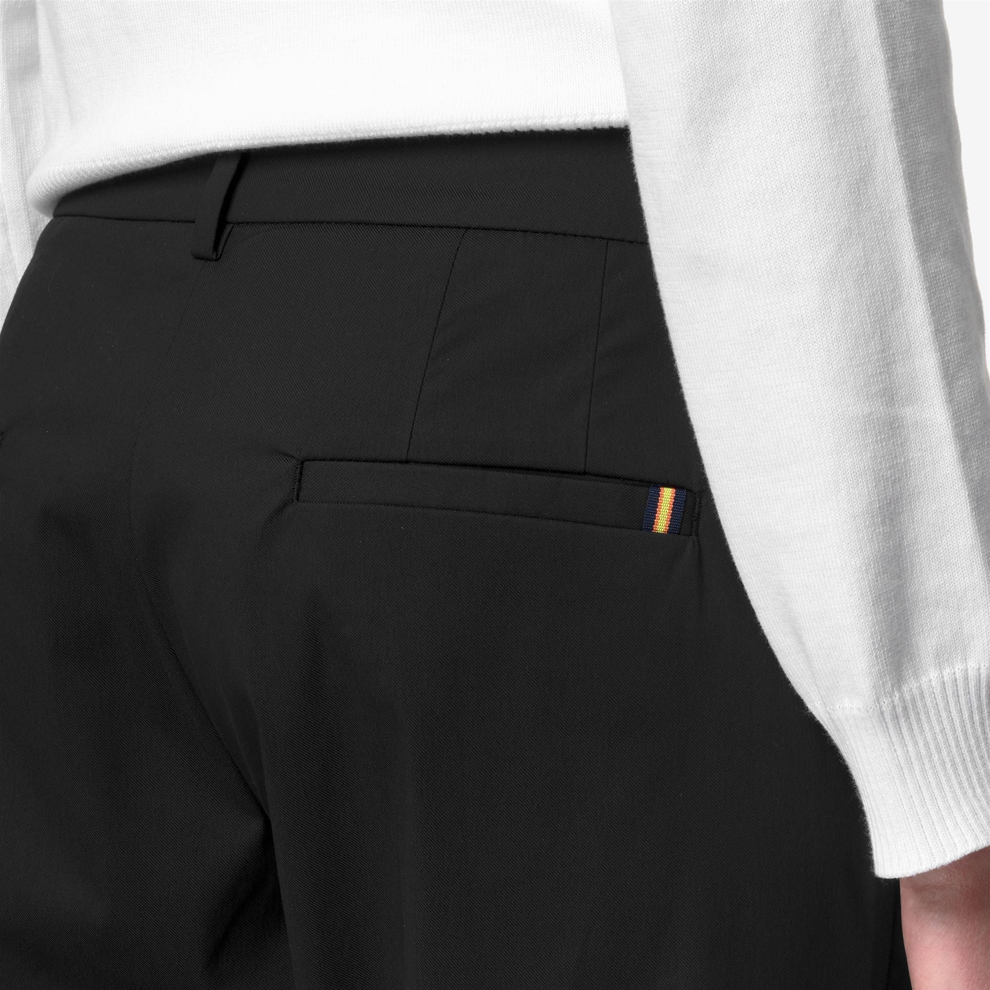 Pants_Woman_BELLE TWILL TECH_Chino_Black Pure - Black Pure - Commercial 7