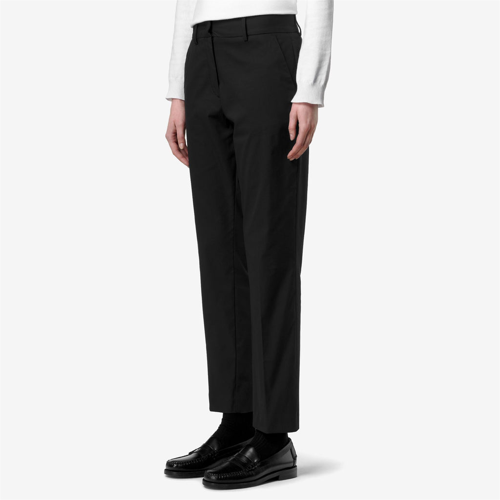 Pants_Woman_BELLE TWILL TECH_Chino_Black Pure - Black Pure - Commercial 5