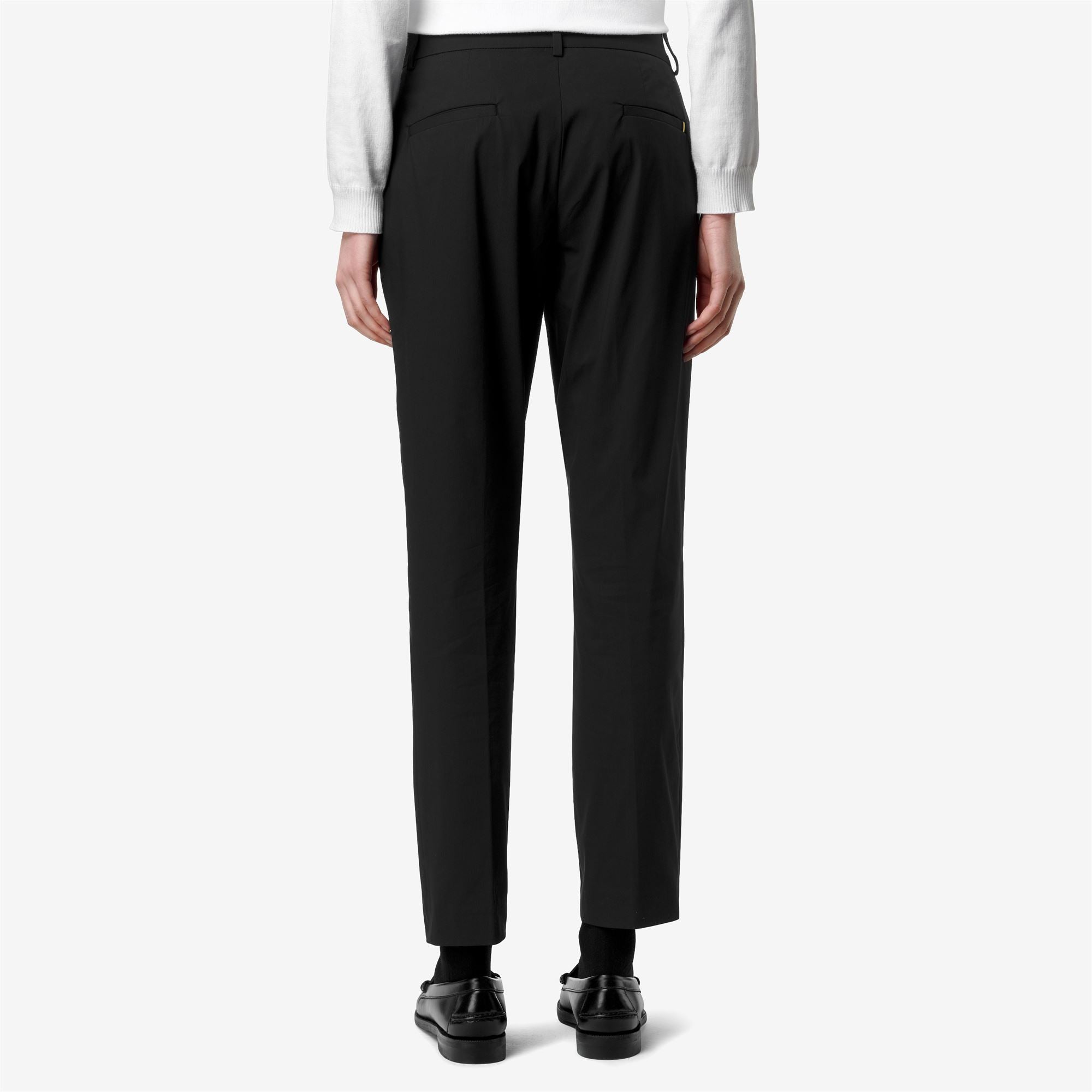 Pants_Woman_BELLE TWILL TECH_Chino_Black Pure - Black Pure - Commercial 6