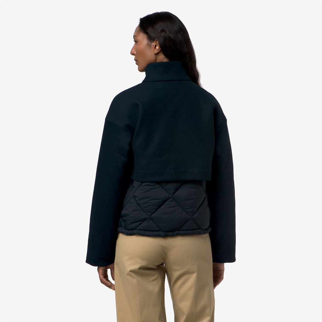 Jackets_Woman_MANDIE WOOL NYLON WARM_Short_Blue Depth - Commercial 6