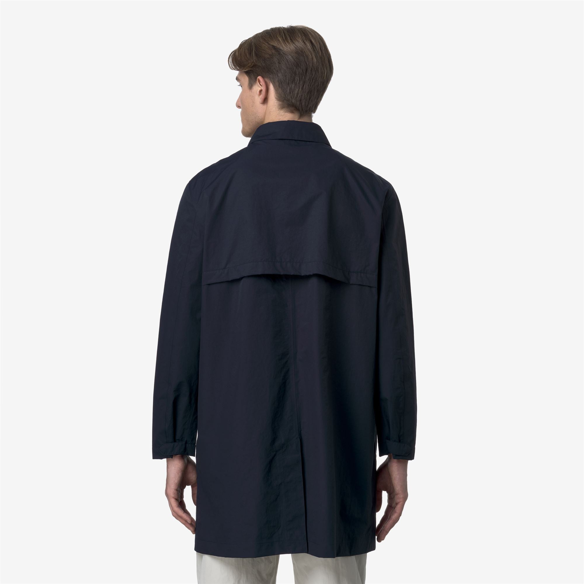 Jackets_MAN_KENLEY COTTON NYLON_3/4 Length_Blue Depth - Commercial 6