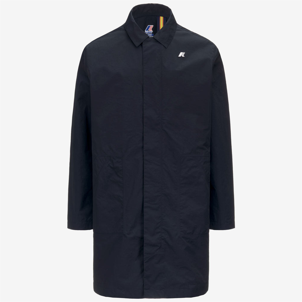 Jackets_MAN_KENLEY COTTON NYLON_3/4 Length_Blue Depth - Commercial 1