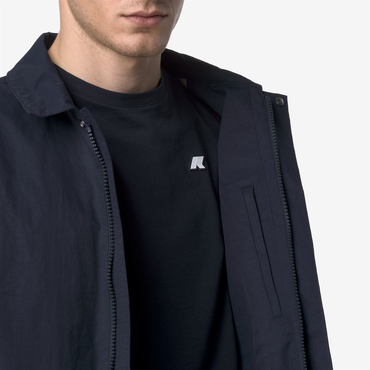 Jackets_MAN_BROEN COTTON NYLON_Short_Blue Depth - Commercial 7