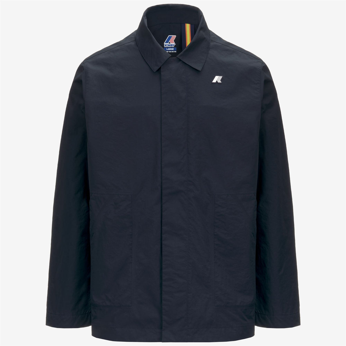 Jackets_MAN_BROEN COTTON NYLON_Short_Blue Depth - Commercial 1