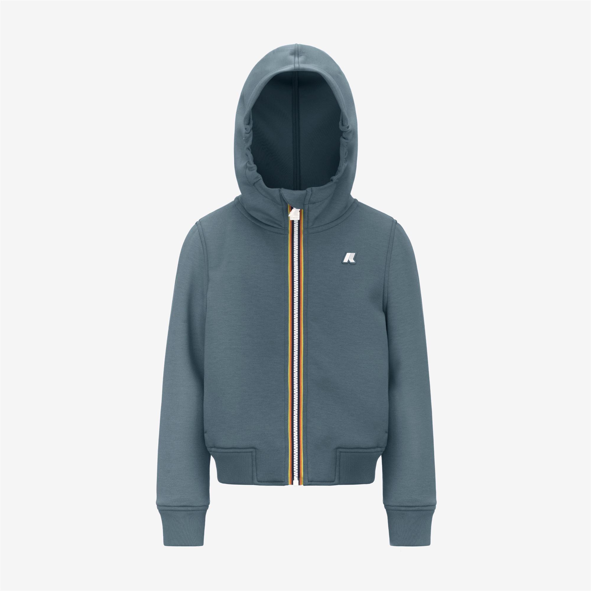Fleece_BOY_P. RAINER LIGHT SPACER_Jacket_Green Iron - Commercial 1