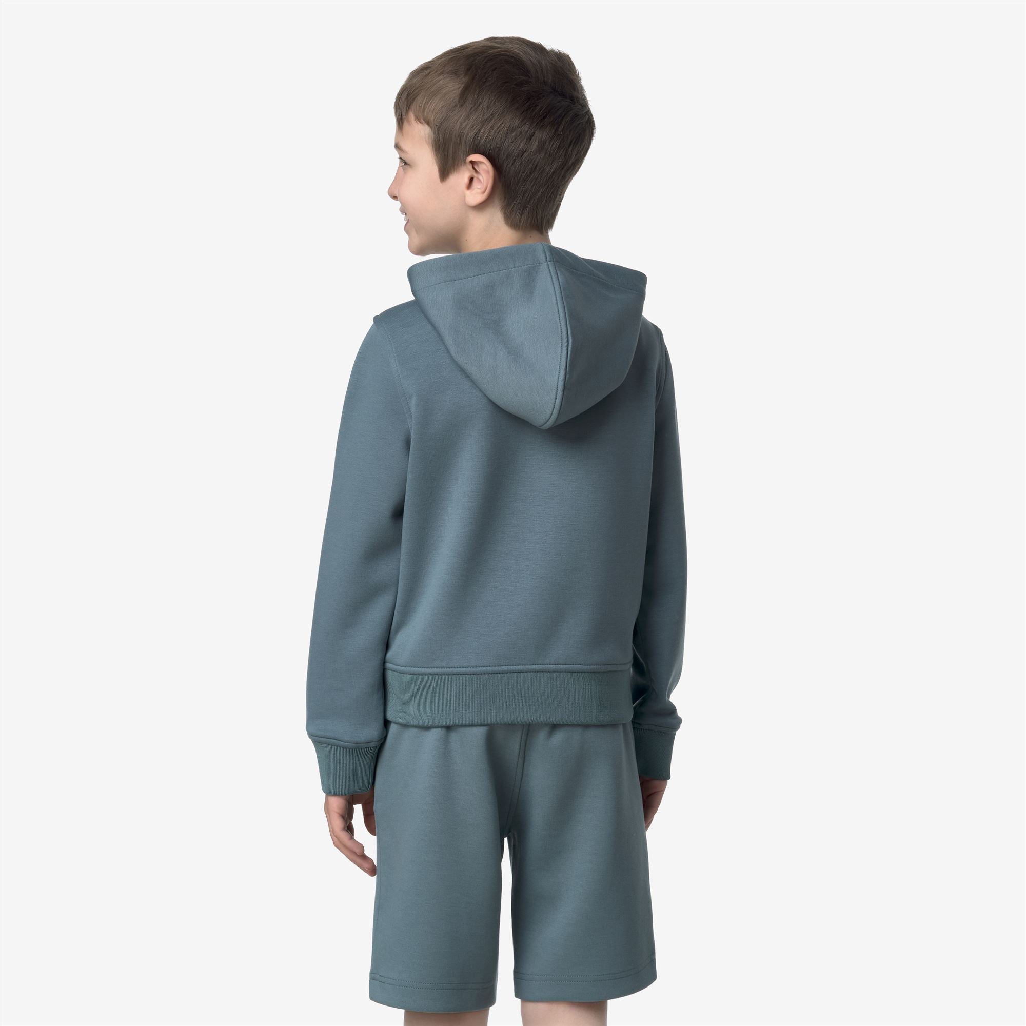 Fleece_BOY_P. RAINER LIGHT SPACER_Jacket_Green Iron - Commercial 6