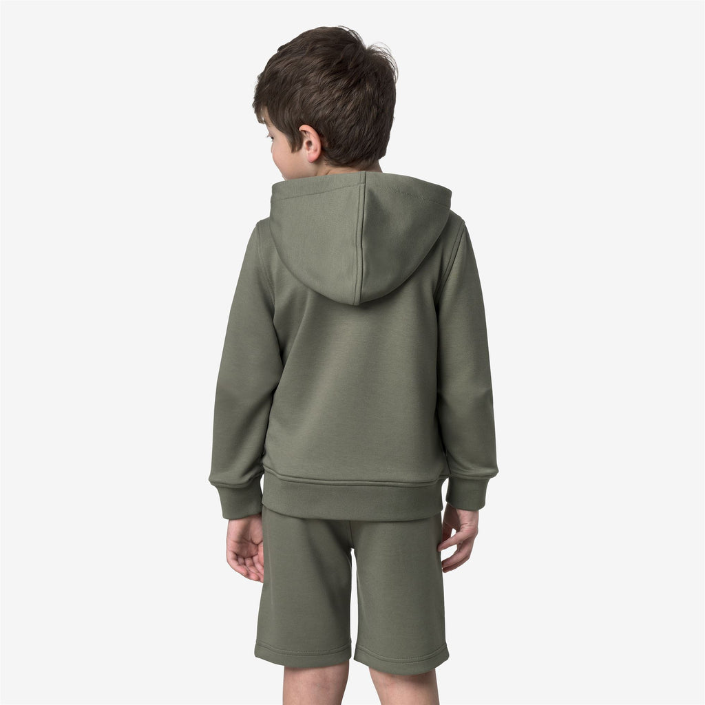 Fleece_Boy_P. RAINER LIGHT SPACER_Jacket_Green Lichen - Commercial 6