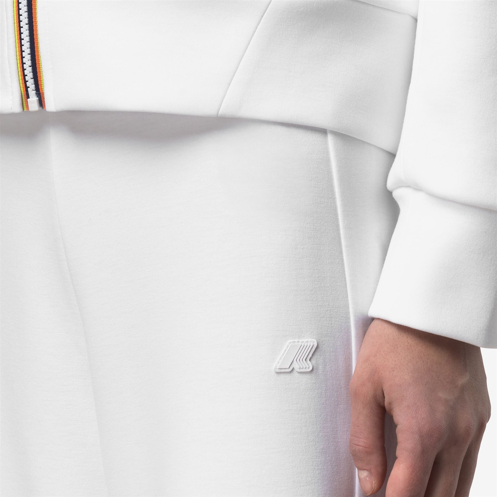 Pants_Woman_LOIRE LIGHT SPACER_Sport Trousers_White - Commercial 7