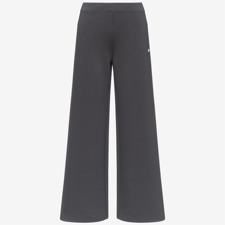 Grey women's wide-leg athleisure sweatpants 5