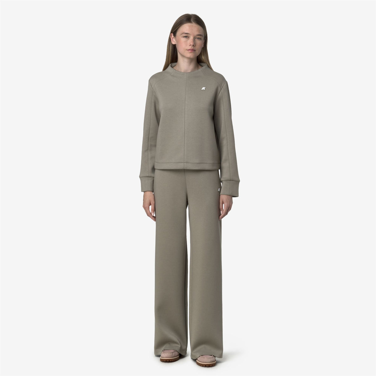 Pants_WOMAN_LOIRE LIGHT SPACER_Sport Trousers_Green Oak - Commercial 4