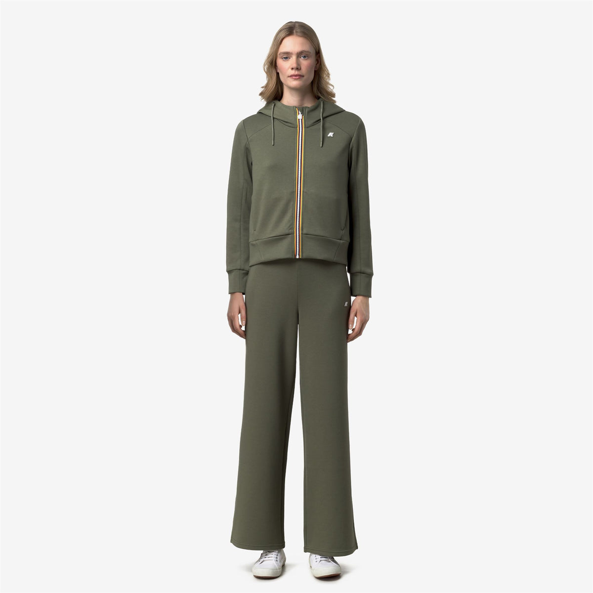Pants_Woman_LOIRE LIGHT SPACER_Sport Trousers_Green Lichen - Commercial 4