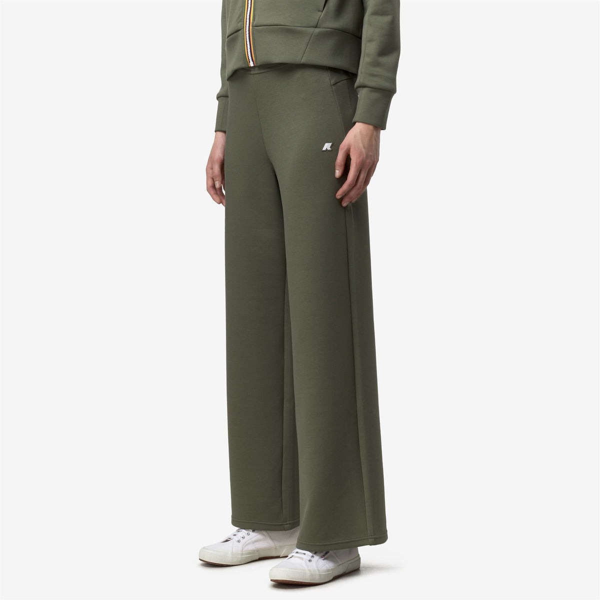 Pants_Woman_LOIRE LIGHT SPACER_Sport Trousers_Green Lichen - Commercial 5