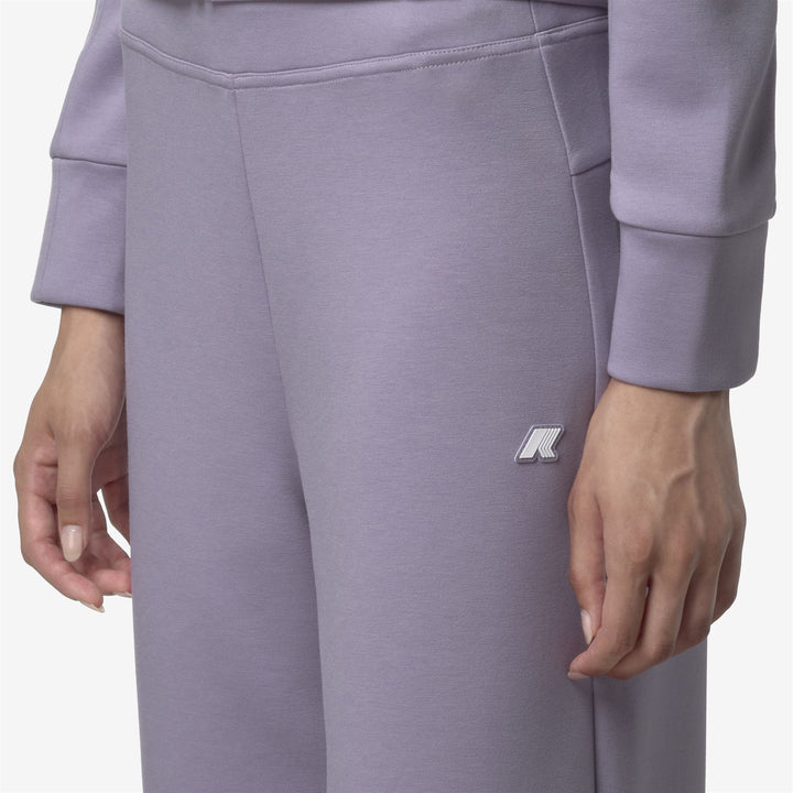 LOIRE LIGHT SPACER Pantalones Pantalones deportivos Mujer Violet Lavender 4
