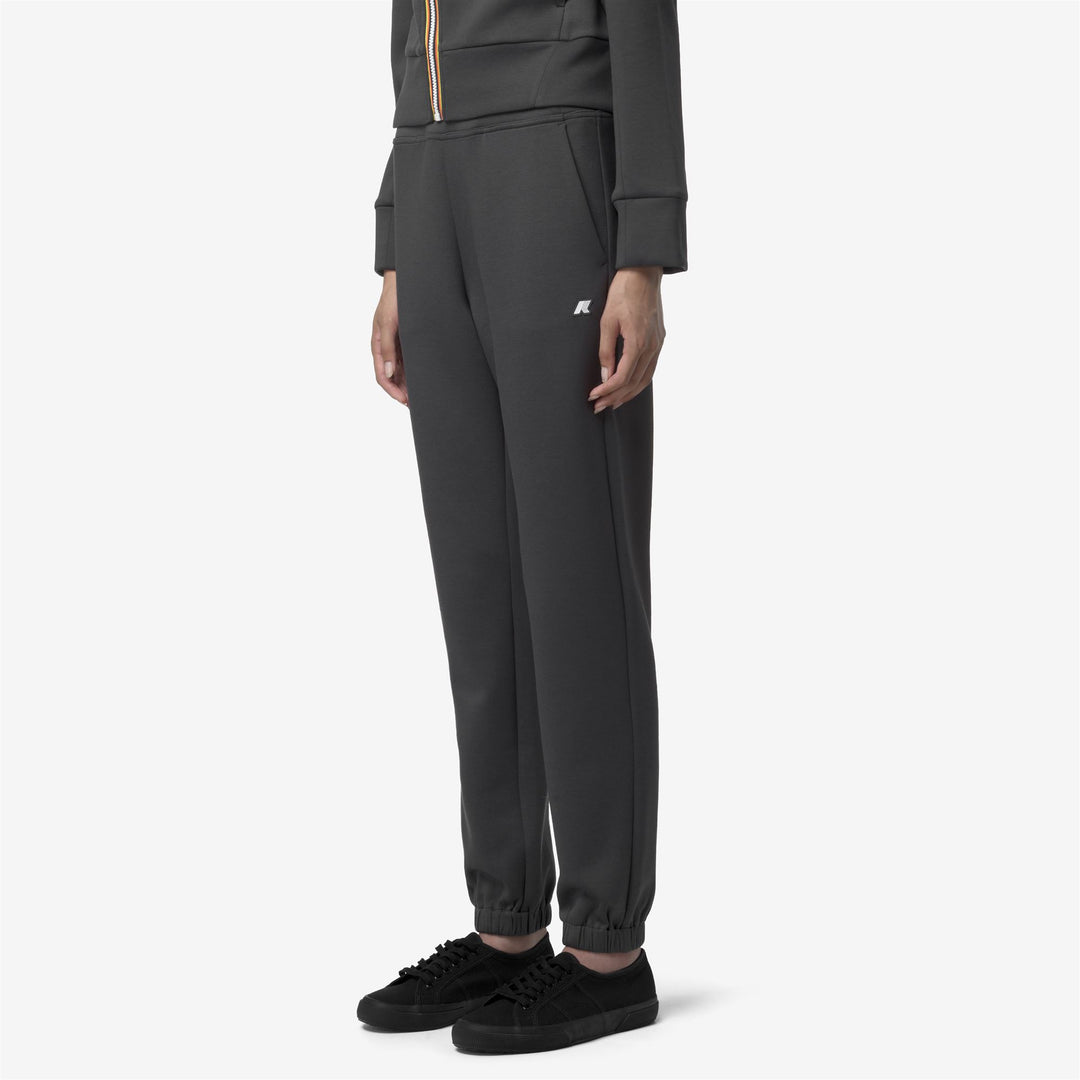 Pantalón deportivo gris oscuro para mujer para todas las estaciones main