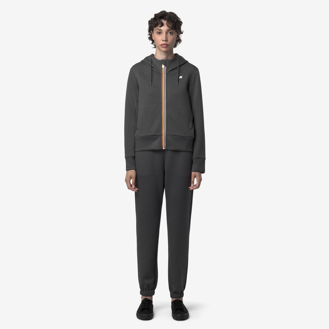 Pantalón deportivo gris oscuro para mujer para todas las estaciones main