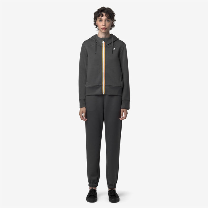 Pantalón deportivo gris oscuro para mujer para todas las estaciones 3