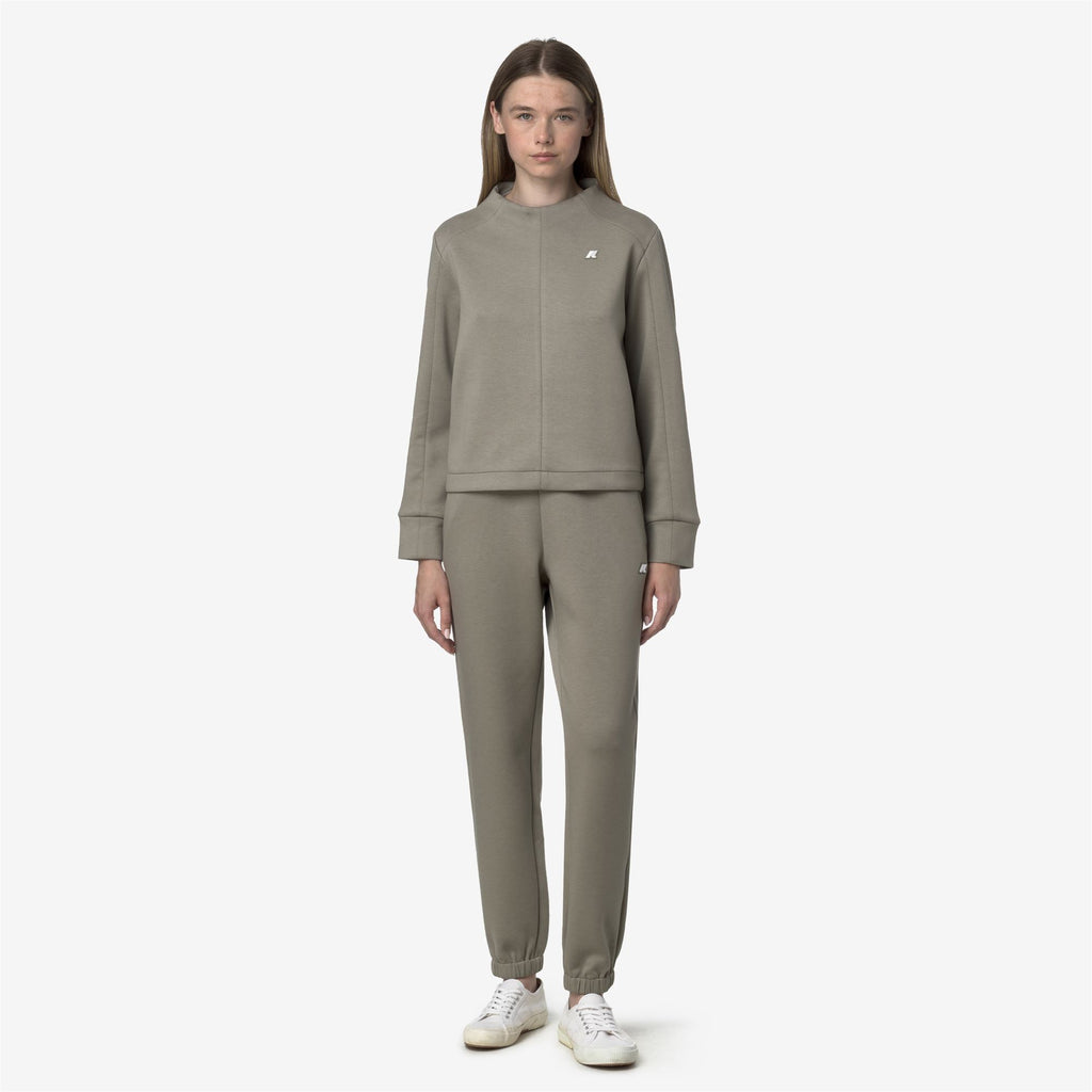 Pants_WOMAN_GINEVRETTE LIGHT SPACER_Sport Trousers_Green Oak - Commercial 4