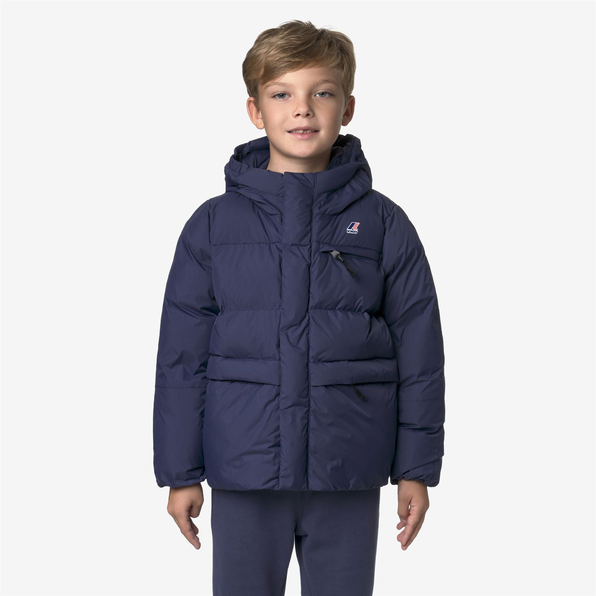 Jackets_KID UNISEX_P. LE VRAI 4.0 AURELE HEAVY WARM_Mid_Blue Deep Cobalt - Commercial 3