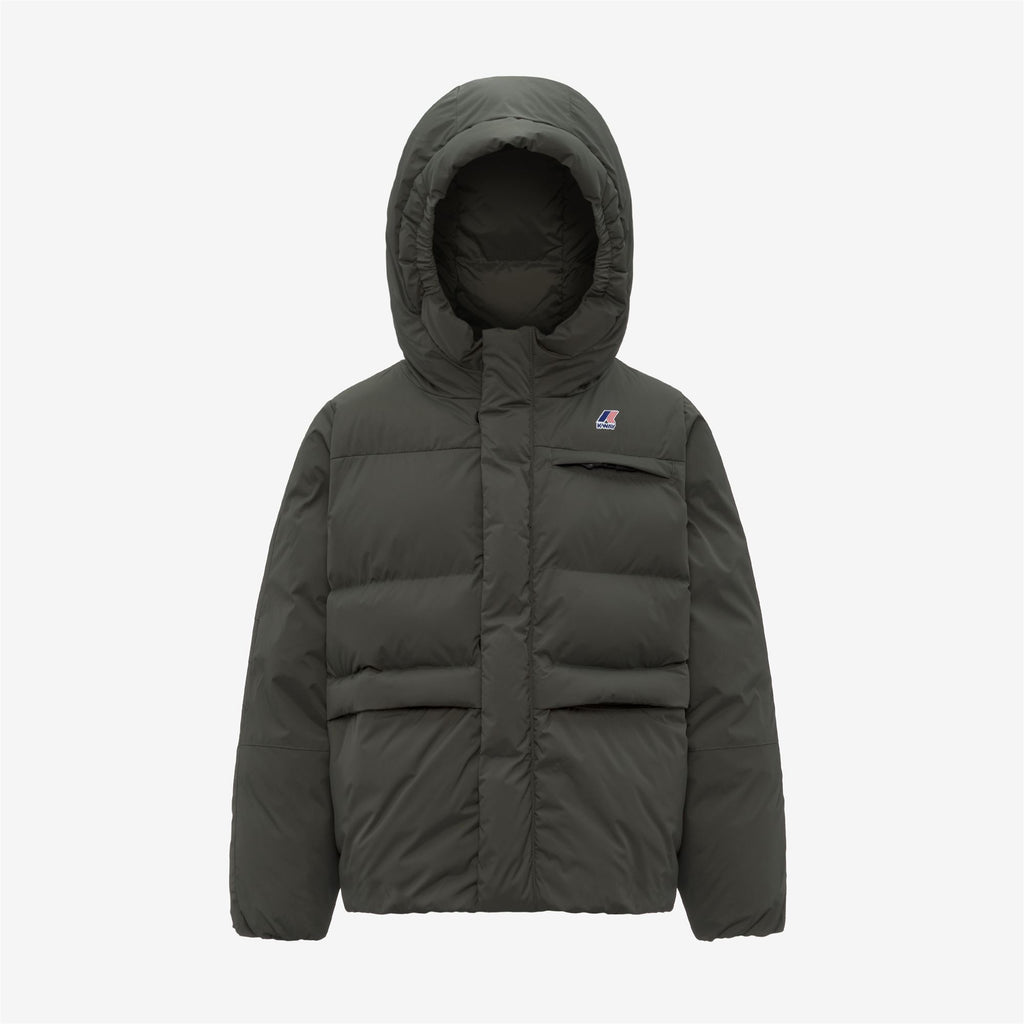 Jackets_KID UNISEX_P. LE VRAI 4.0 AURELE HEAVY WARM_Mid_GREEN BLACKISH - Commercial 1