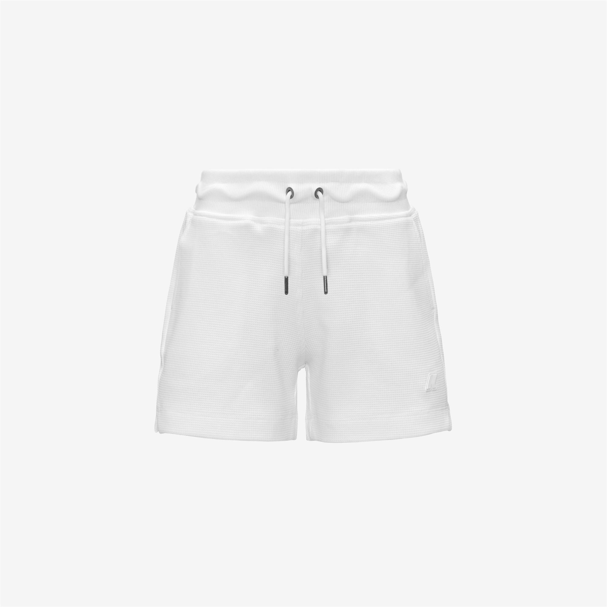 Shorts_Girl_P. RIKA WAFFLE_Sport Shorts_White - White - Commercial 1